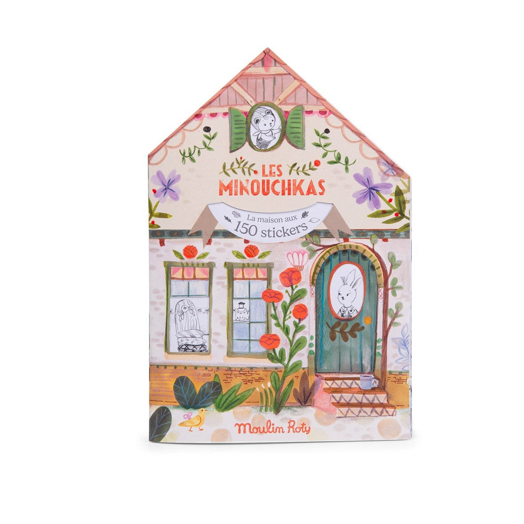 Moulin Roty - Moulin Roty - Kleurboek + 150 stickers - Les Minouchkas - Playlaan