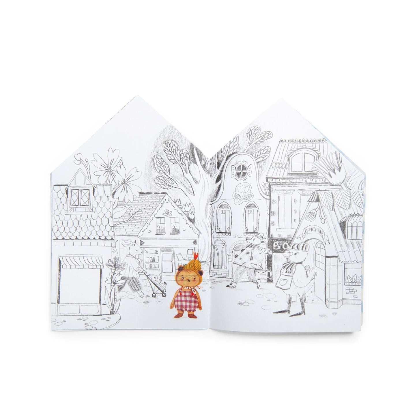 Moulin Roty - Moulin Roty - Kleurboek + 150 stickers - Les Minouchkas - Playlaan
