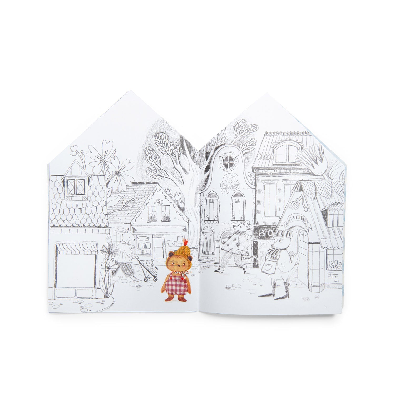 Moulin Roty - Moulin Roty - Kleurboek + 150 stickers - Les Minouchkas - Playlaan