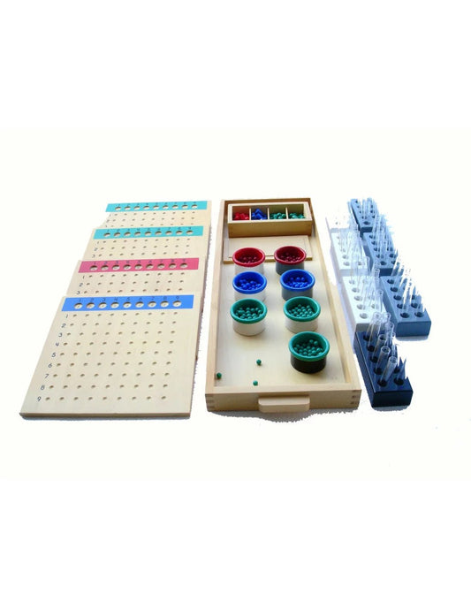 Moyo Montessori - Deelbak set Montessori - Playlaan