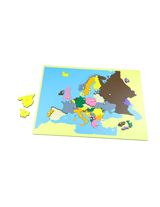 Moyo Montessori - Europa puzzelkaart - Montessori - Playlaan