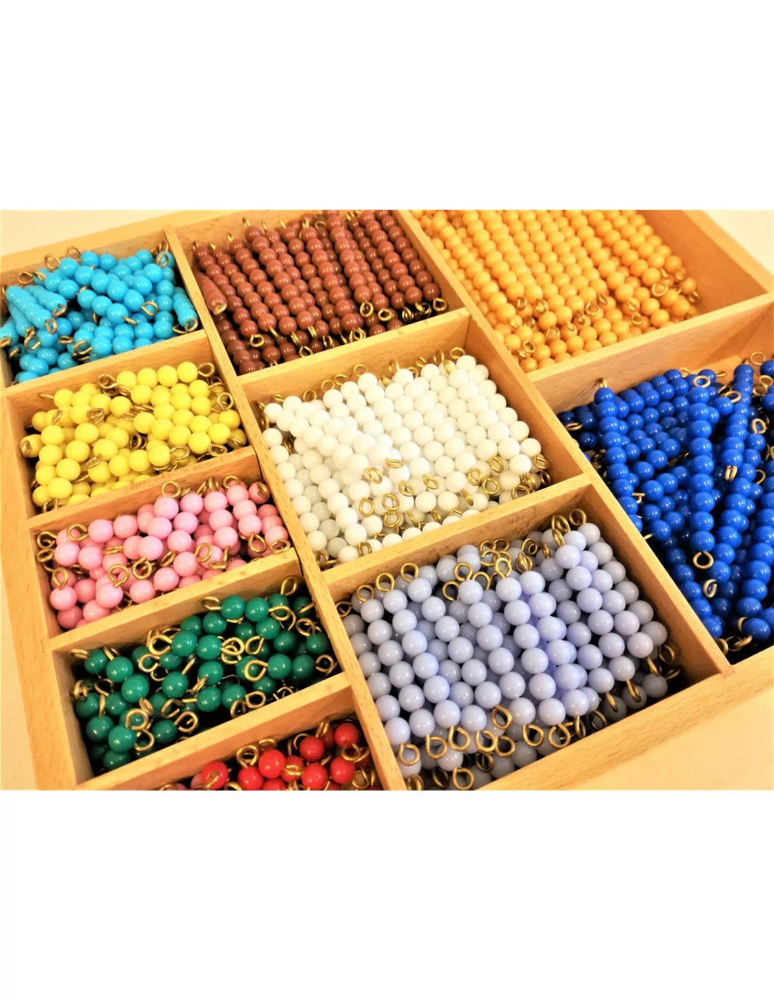 Moyo Montessori - Kralenstaafjes set 1 - 10 Montessori - Playlaan