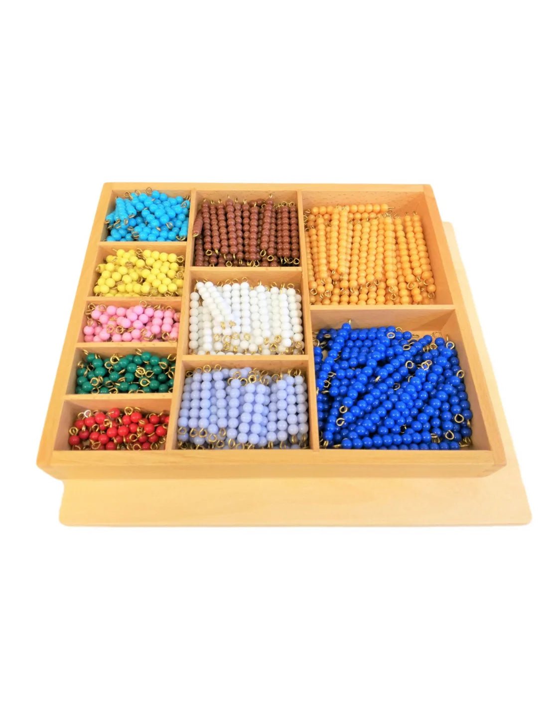 Moyo Montessori - Kralenstaafjes set 1 - 10 Montessori - Playlaan