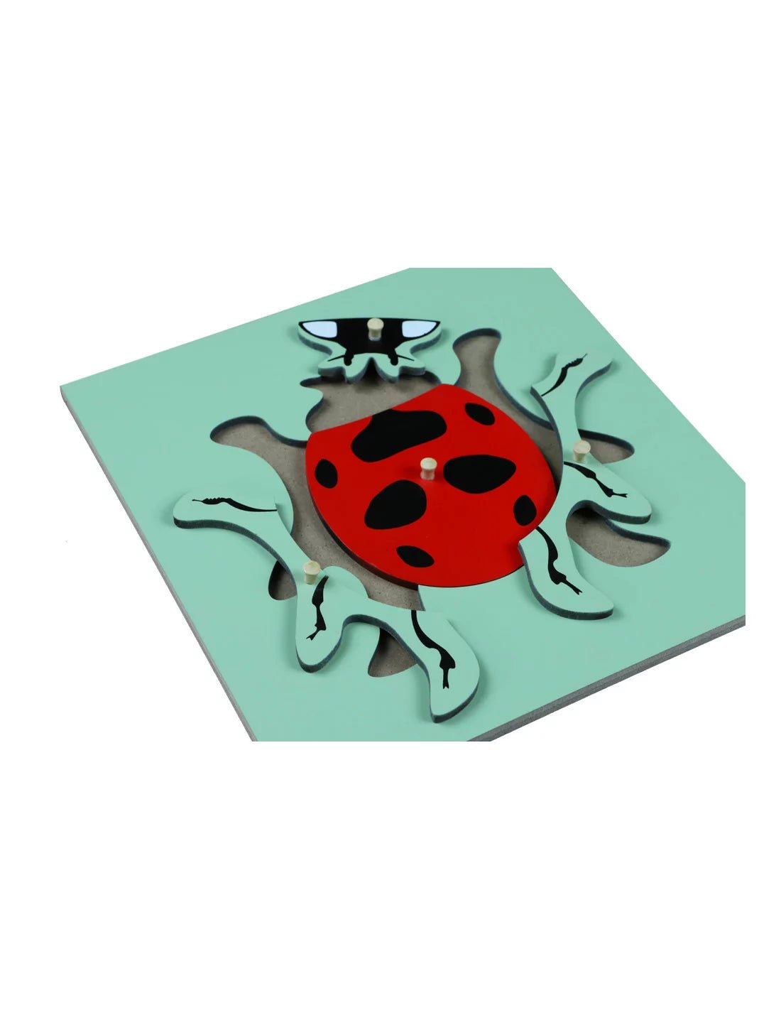 Moyo Montessori - Montessori puzzel - Lieveheersbeestje - Playlaan