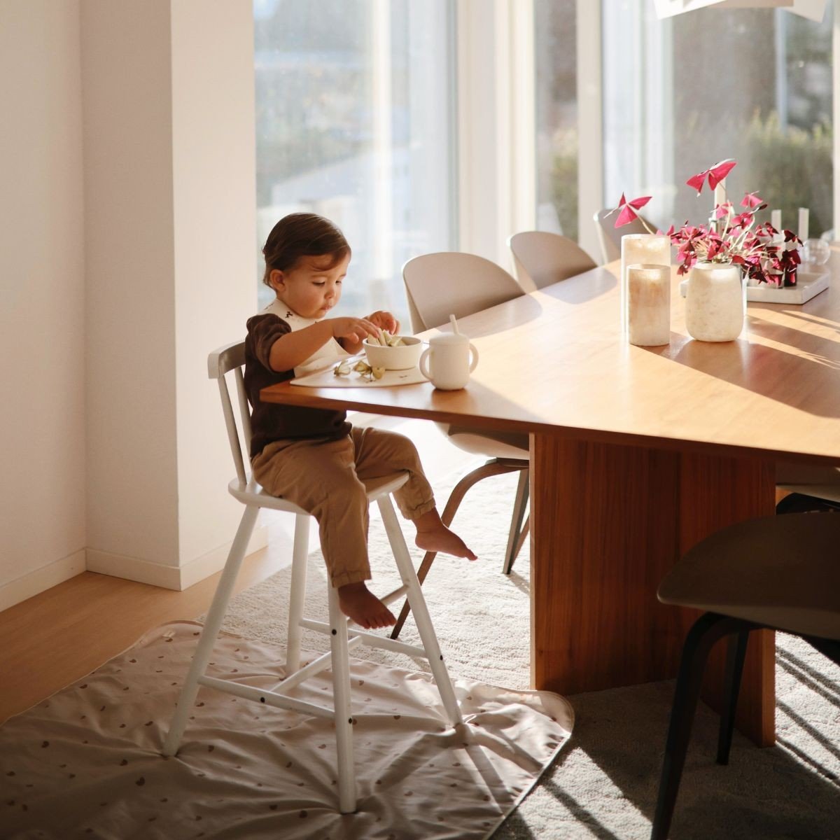 Mushie - Mushie - Knoeimat Regenboog (108x108cm) - Playlaan