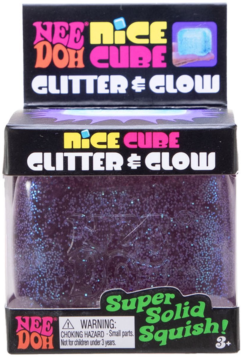 Needoh - Needoh - Glitter & Glow Nice Cube 1st assorti - Playlaan