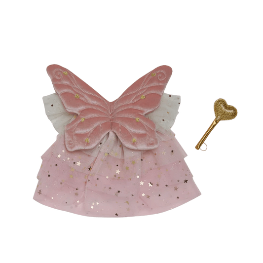 Olli Ella - Dinkum Dolls Fairy Outfit Set - Roze - Playlaan