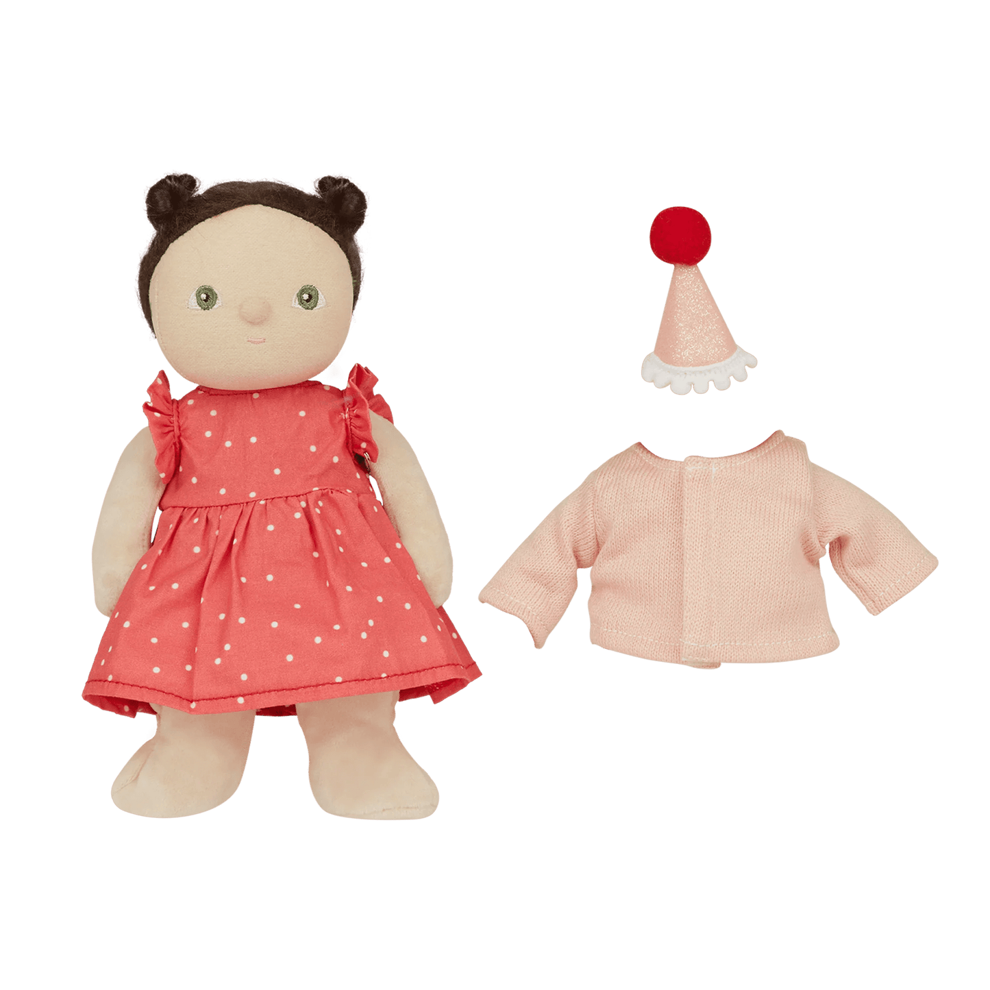 Olli Ella - Dress Me Dinky - Sophie Sundae - Rood - Playlaan