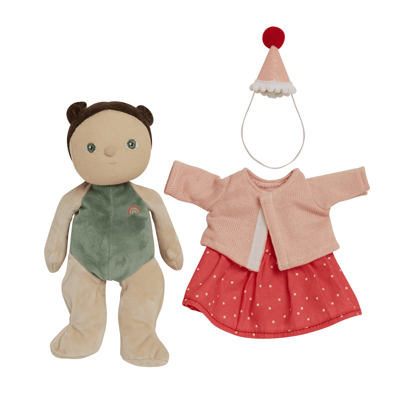 Olli Ella - Dress Me Dinky - Sophie Sundae - Rood - Playlaan