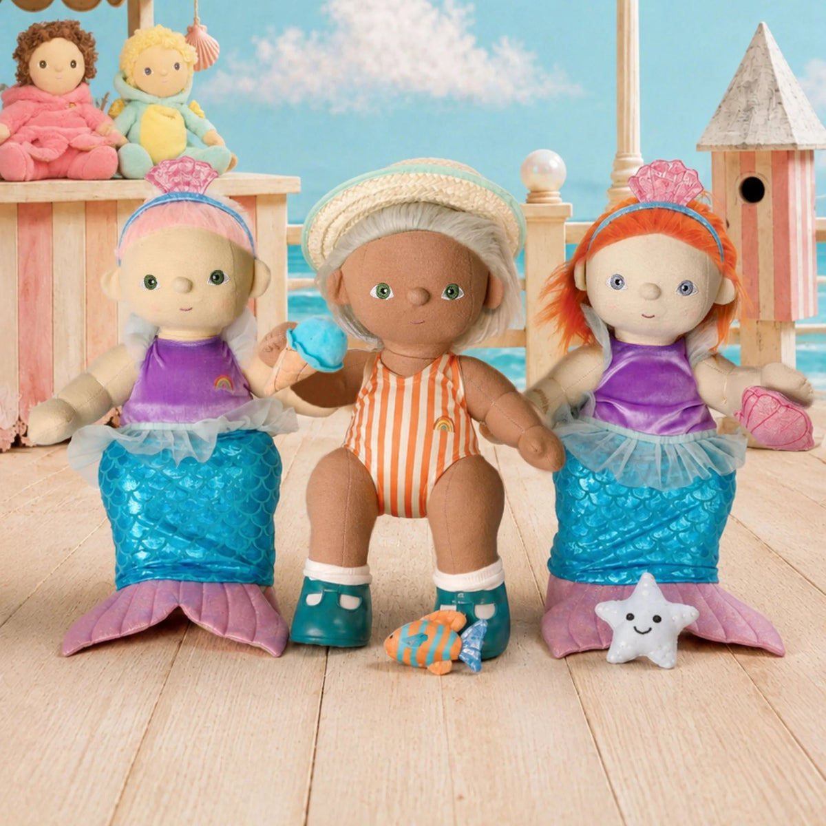 Olli Ella - Olli Ella - Boardwalk Beach Set voor Dinkum Dolls - Playlaan