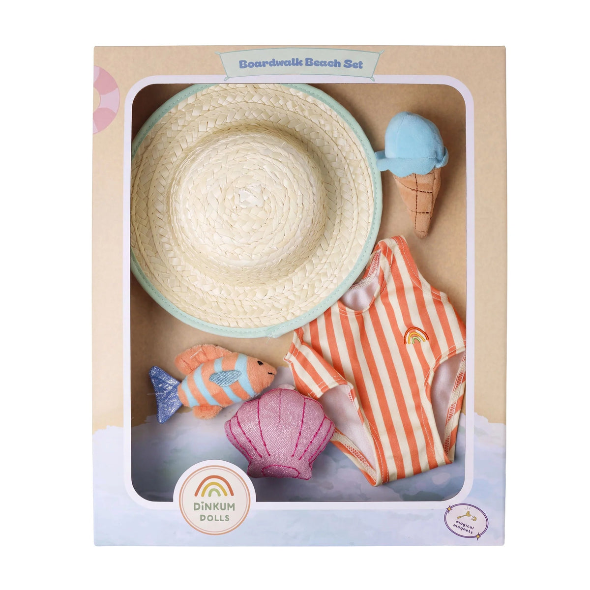 Olli Ella - Olli Ella - Boardwalk Beach Set voor Dinkum Dolls - Playlaan