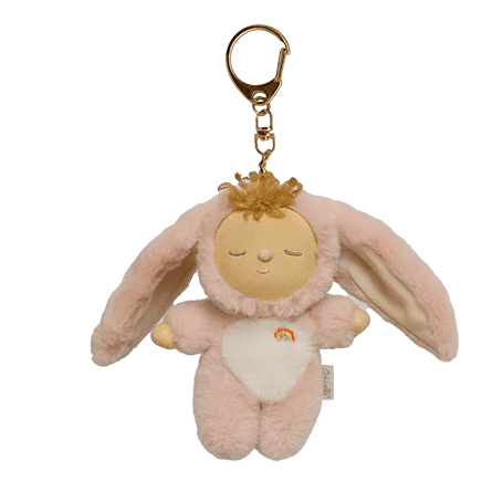 Olli Ella - Olli Ella - Sleutelhanger Cozy Bag Charm - Bunny Flopsy - Playlaan