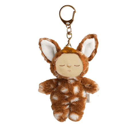 Olli Ella - Olli Ella - Sleutelhanger Cozy Bag Charm - Fawny Lala - Playlaan