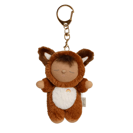 Olli Ella - Olli Ella - Sleutelhanger Cozy Bag Charm - Fox Finnley - Playlaan
