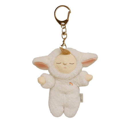 Olli Ella - Olli Ella - Sleutelhanger Cozy Bag Charm - Lamby Pookie - Playlaan