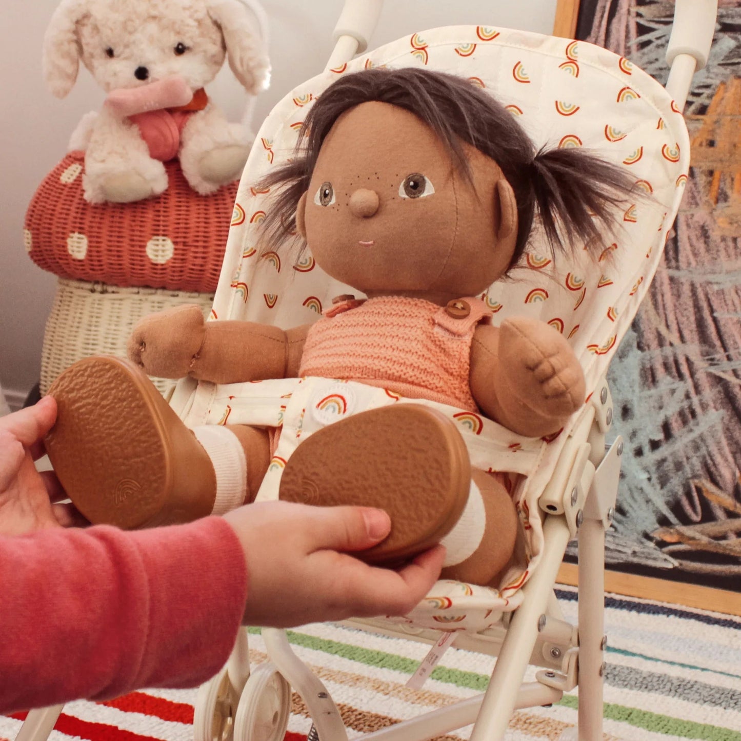 Olli Ella - Olli Ella - Sollie Stroller - Regenboog - Playlaan