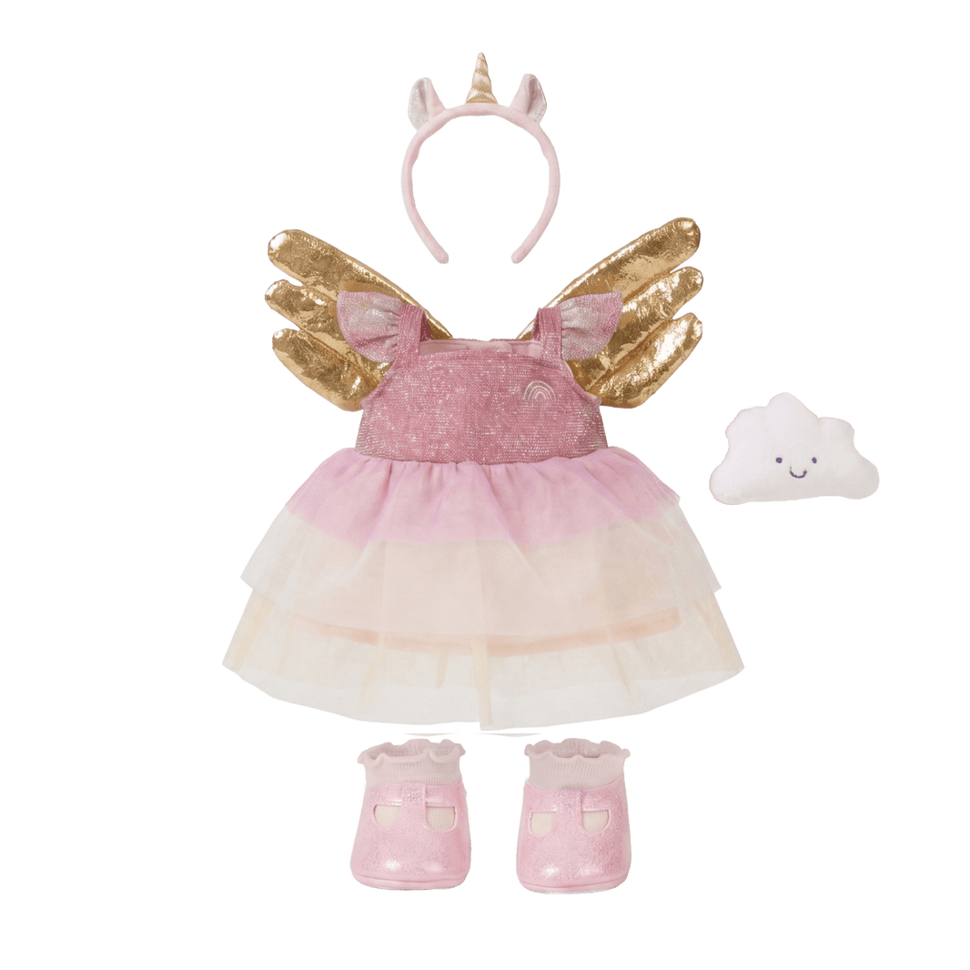 Olli Ella - Olli Ella - Unicorn Outfit Set voor Dinkum Dolls - Playlaan