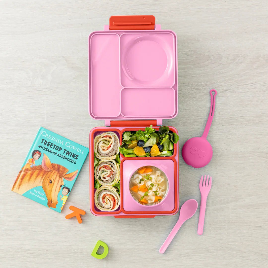 Omielife - Omielife - Bestekset in Hoesje OmiePod - Bubbel roze - Playlaan