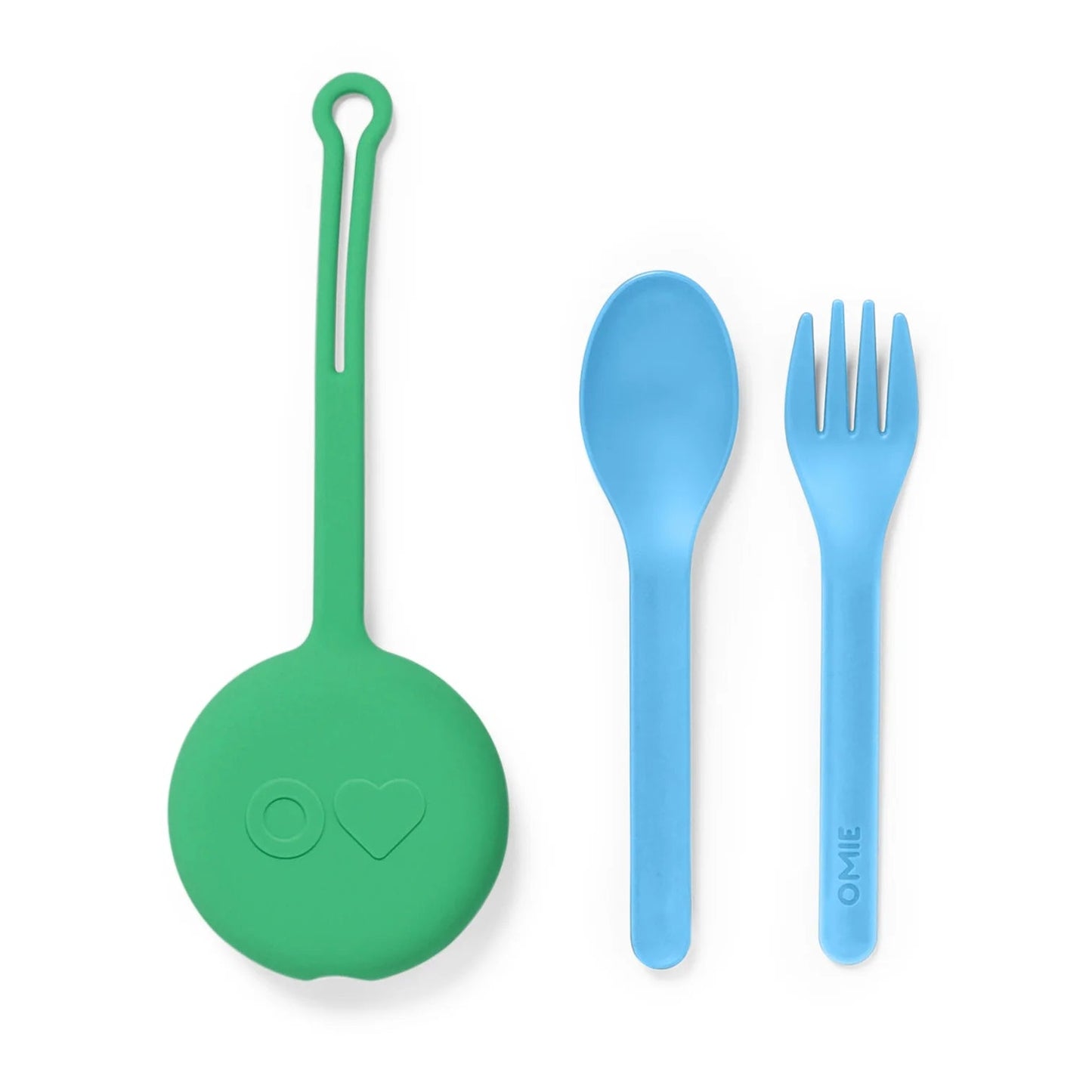 Omielife - Omielife - Bestekset in Hoesje OmiePod - Groen - Playlaan