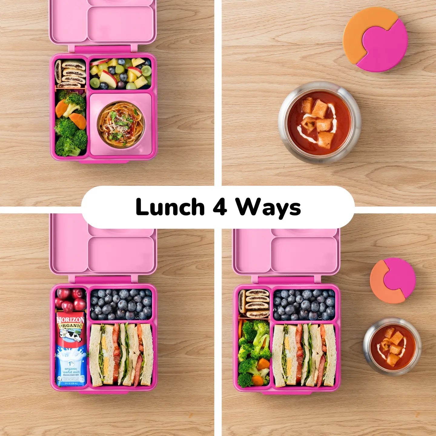 Omielife - Omielife - OmieBox Bento lunchbox - Pixie Roze - Playlaan
