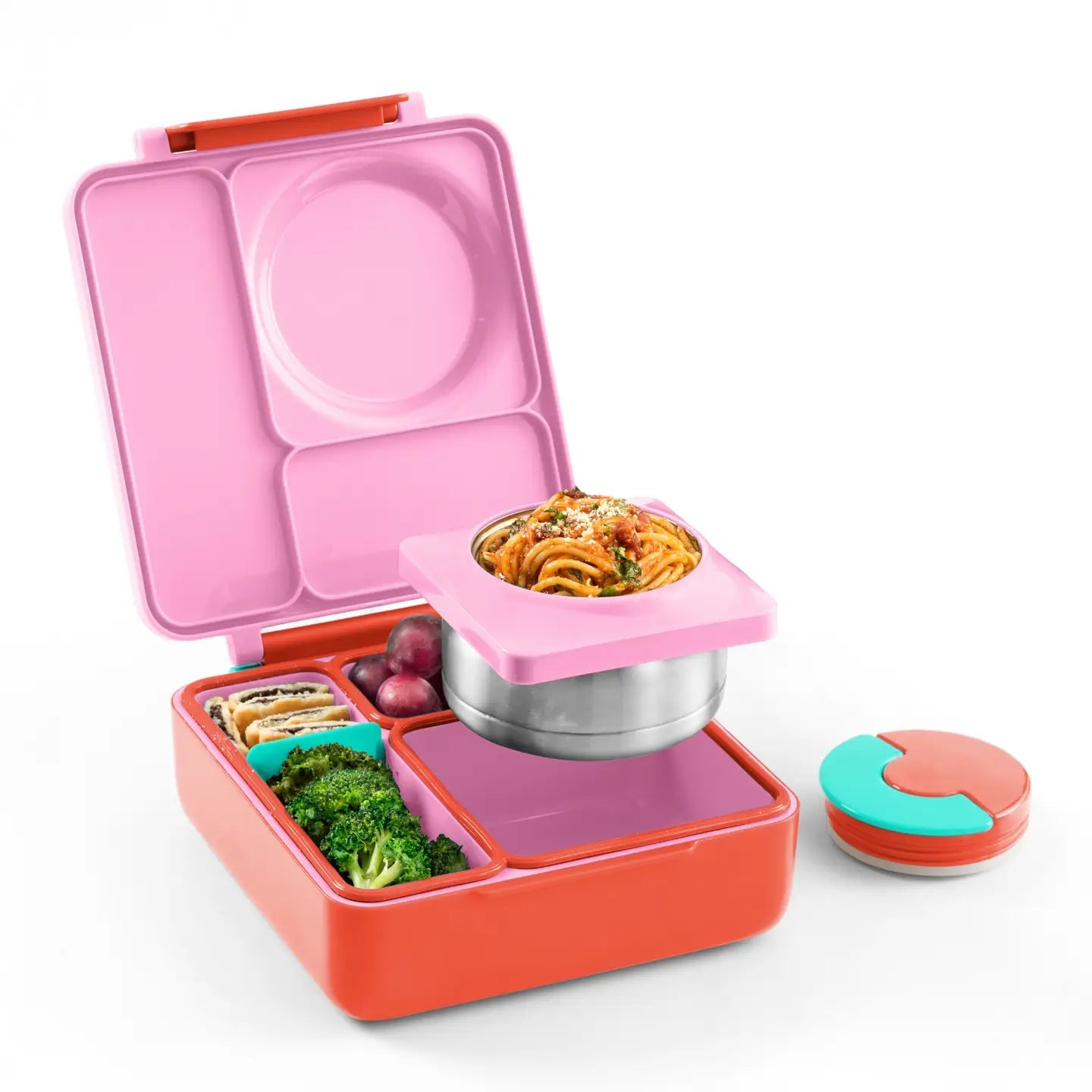 Omielife - Omielife - OmieBox Bento lunchbox - Roze bes - Playlaan