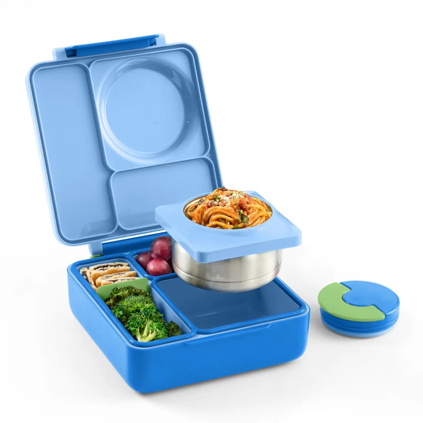 Omielife - Omielife - OmieBox Bento lunchbox - Zeeblauw - Playlaan