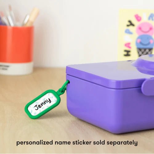 Omielife - Omielife - OmieBox UP Bento lunchbox met RVS thermos soepbeker - Galaxy Paars - Playlaan