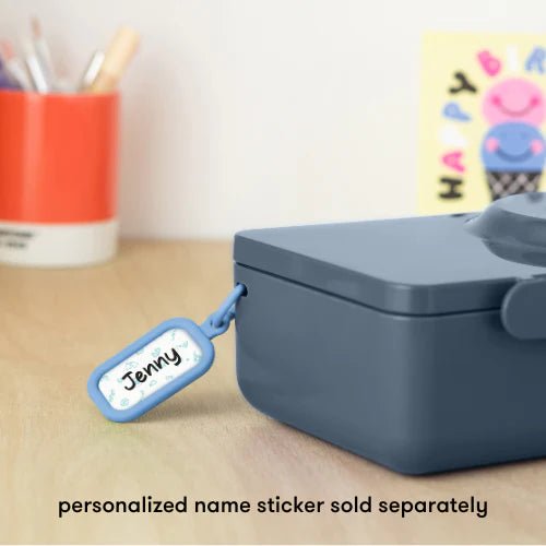 Omielife - Omielife - OmieBox UP Bento lunchbox met RVS thermos soepbeker - Grafiet - Playlaan