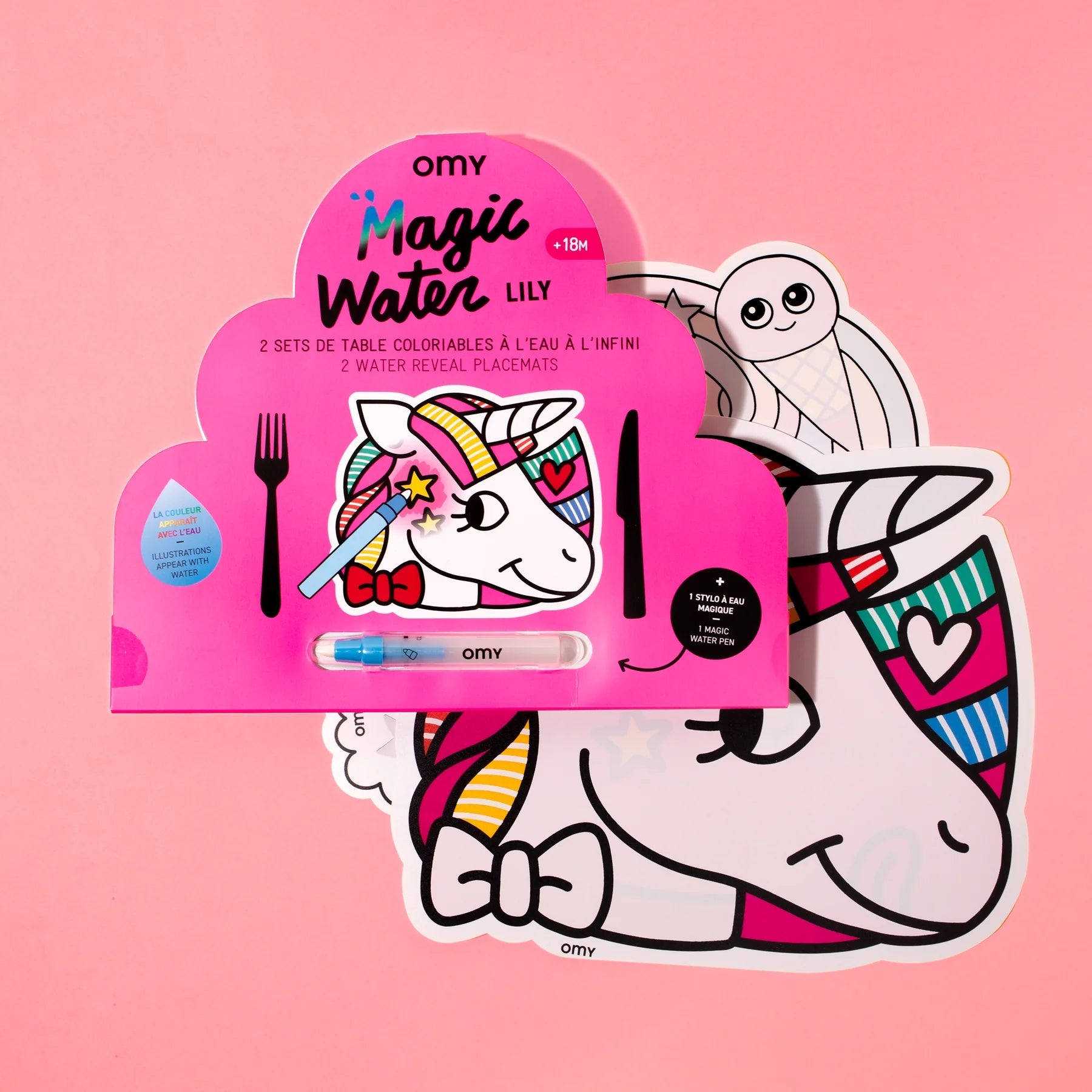 Omy - Omy - 2 magic placemats - Lily - Playlaan