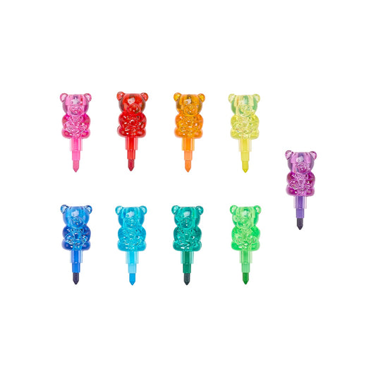 Ooly - Bunch O' Bears Gummy Bear - Stapelkrijtjes - Playlaan