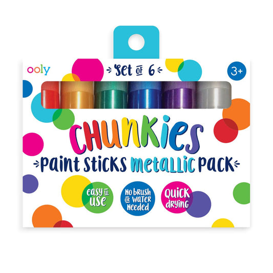 Ooly - Chunkies Verfsticks - Metallic - Playlaan