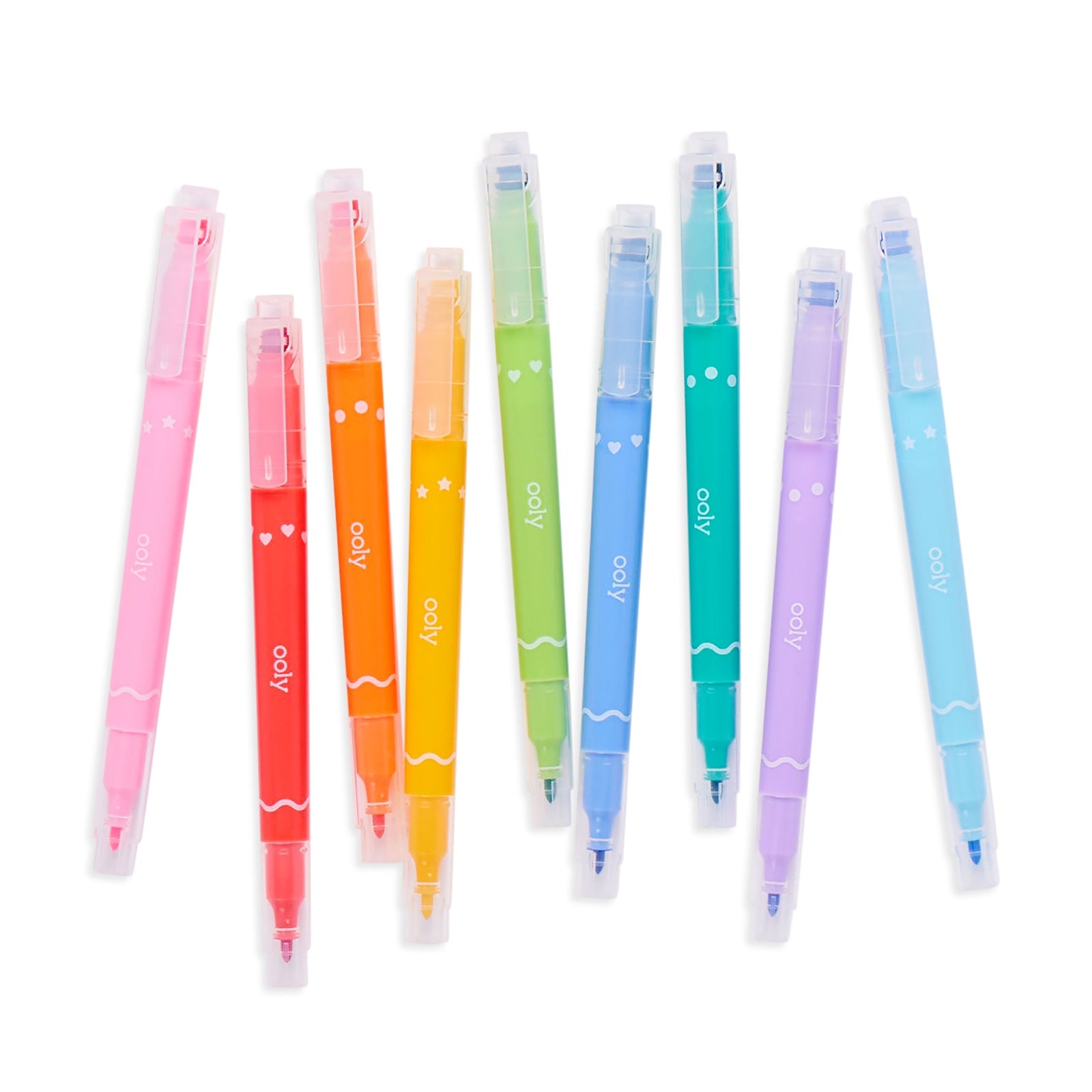 Ooly - Ooly – Confetti Stamp dubbelzijdige markers - Playlaan