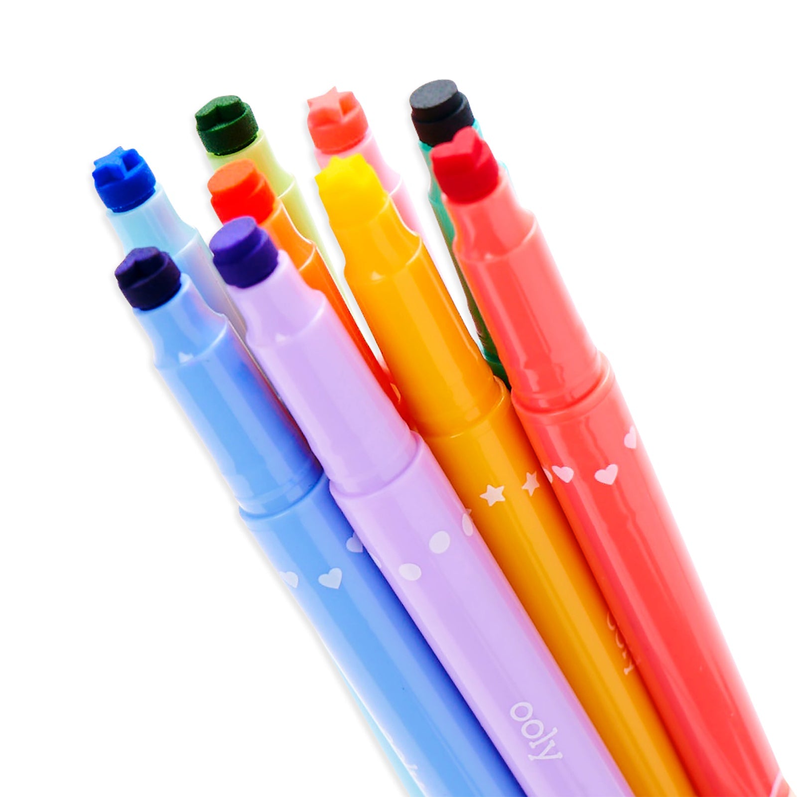 Ooly - Ooly – Confetti Stamp dubbelzijdige markers - Playlaan