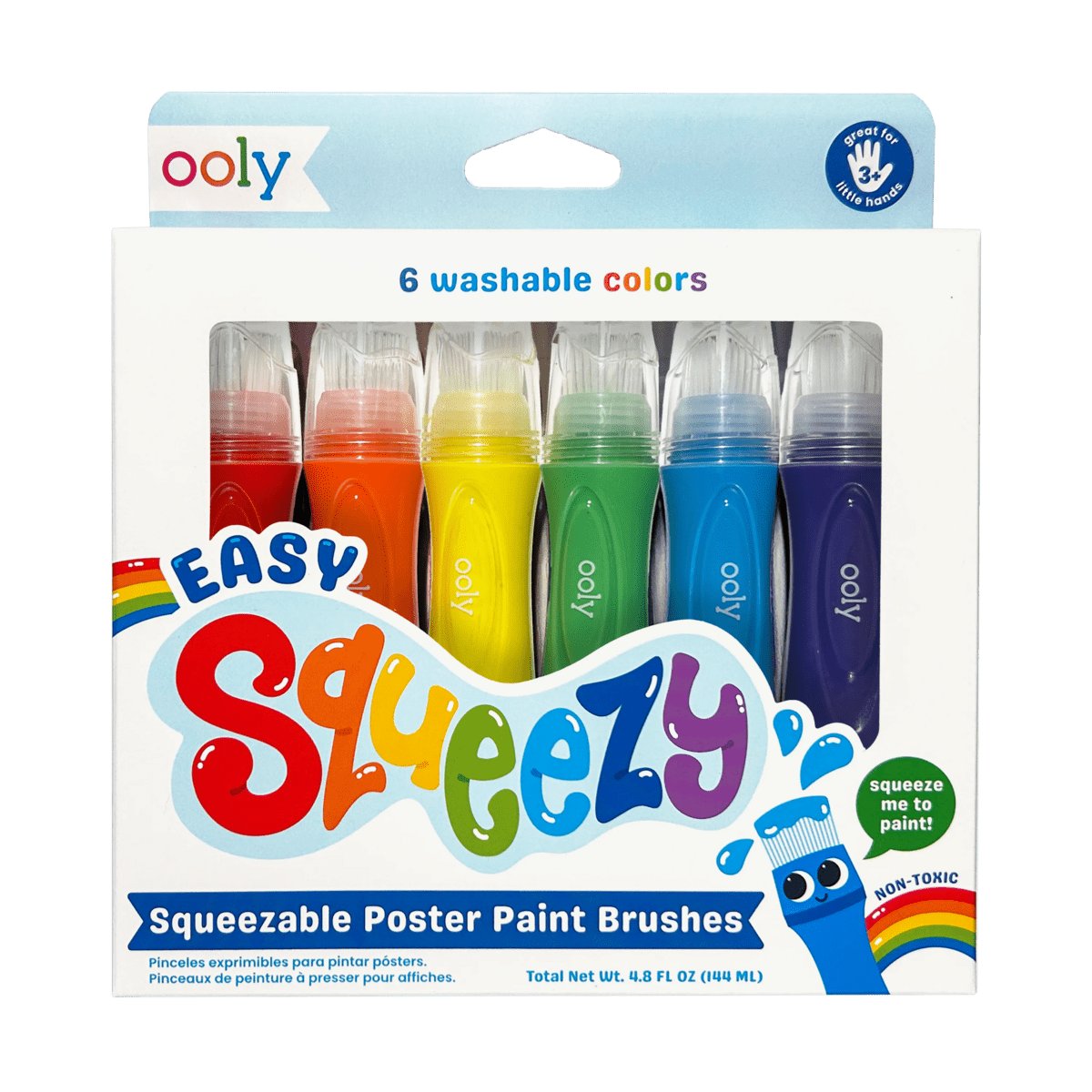 Ooly - Ooly - Easy Squeezy Squeezable Poster Paint B - Playlaan