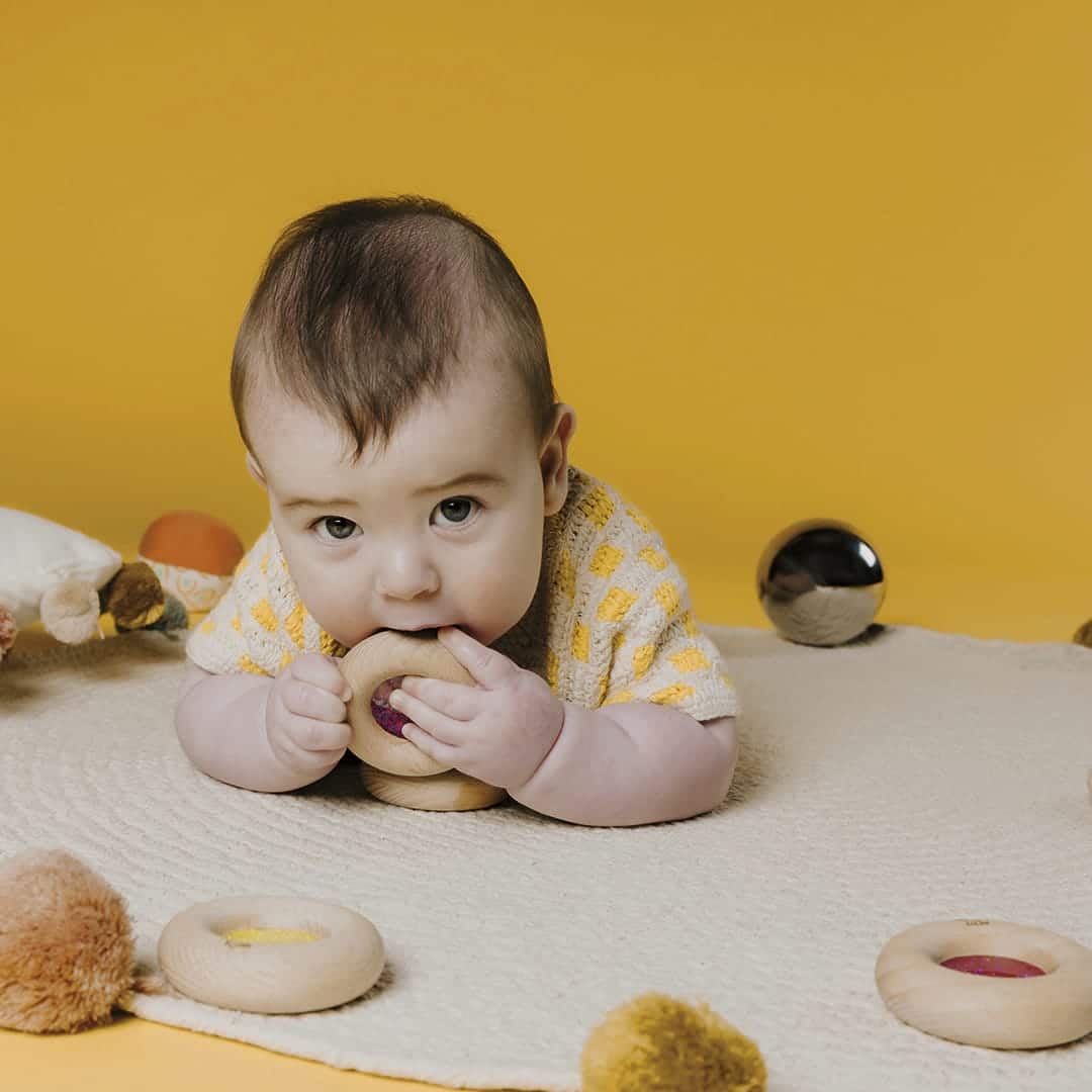 Petit Boum - Petit Boum - Sensorische Calm Donut - Groen - Playlaan