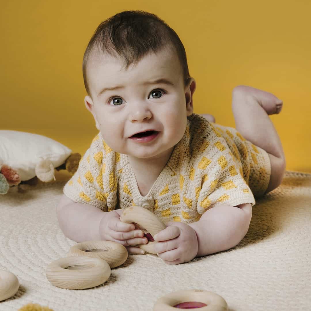 Petit Boum - Petit Boum - Sensorische Calm Donut - Groen - Playlaan