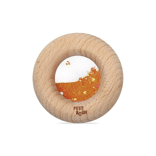 Petit Boum - Petit Boum - Sensorische Calm Donut - Oranje - Playlaan