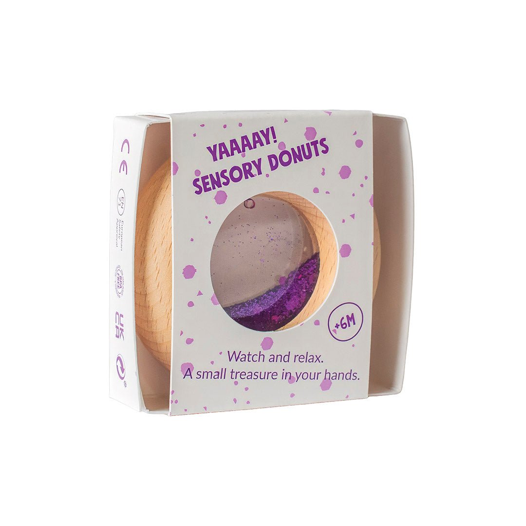 Petit Boum - Petit Boum - Sensorische Calm Donut - Paars - Playlaan