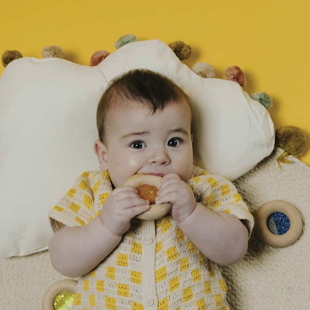 Petit Boum - Petit Boum - Sensorische Calm Donut - Rood - Playlaan