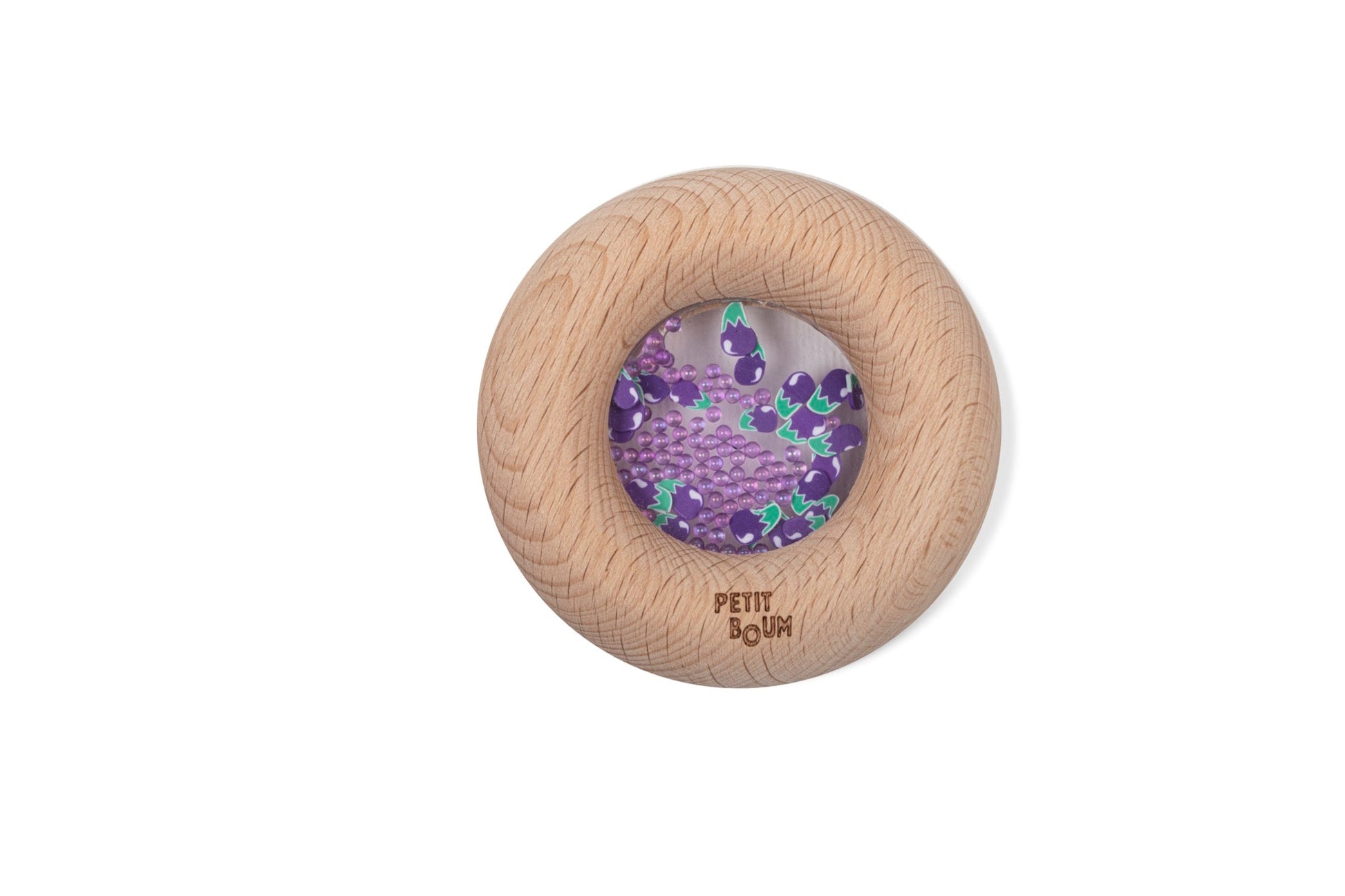 Petit Boum - Petit Boum - Sensorische Donut - Aubergine - Playlaan