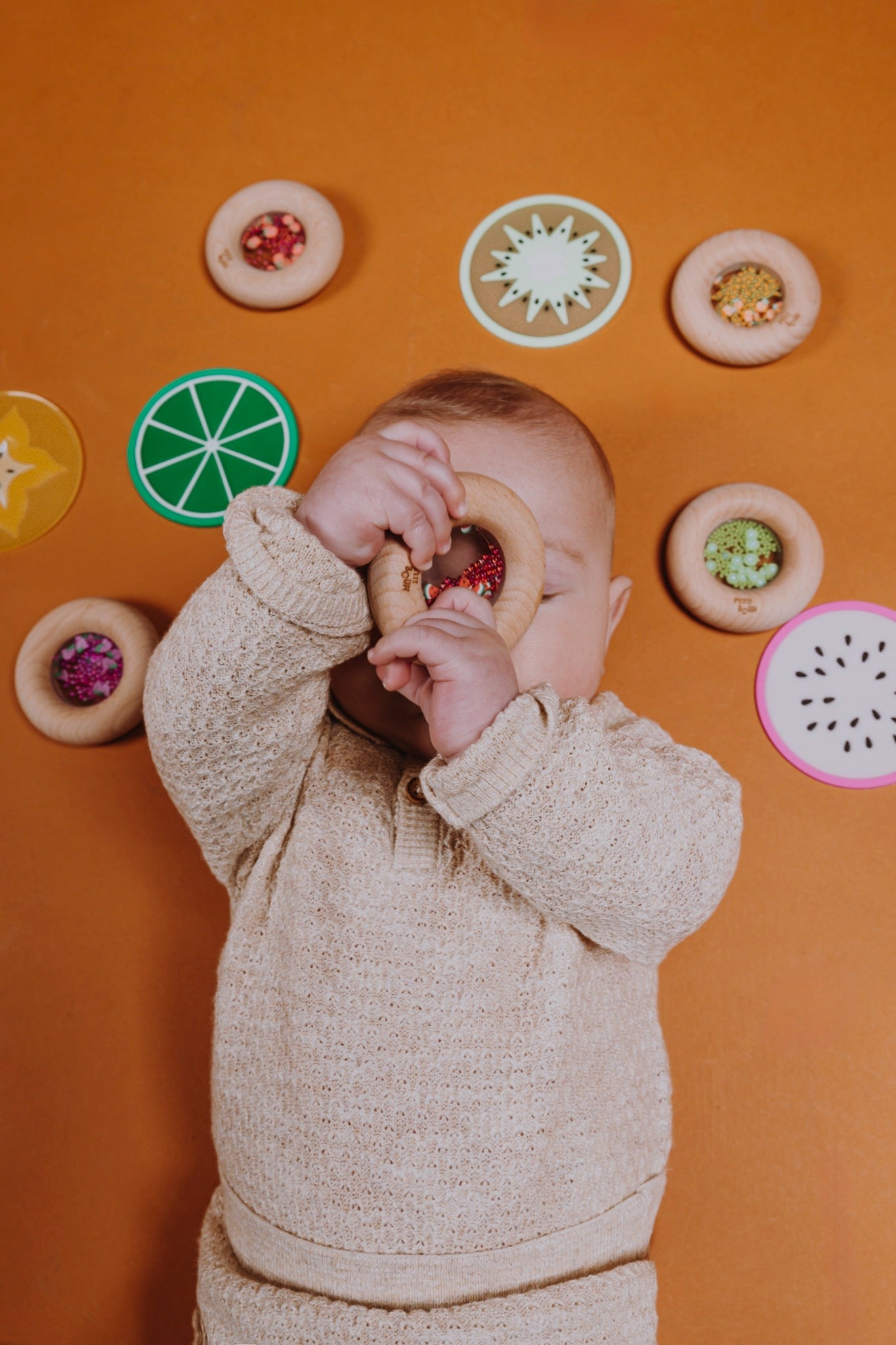 Petit Boum - Petit Boum - Sensorische Donut - Kiwi - Playlaan
