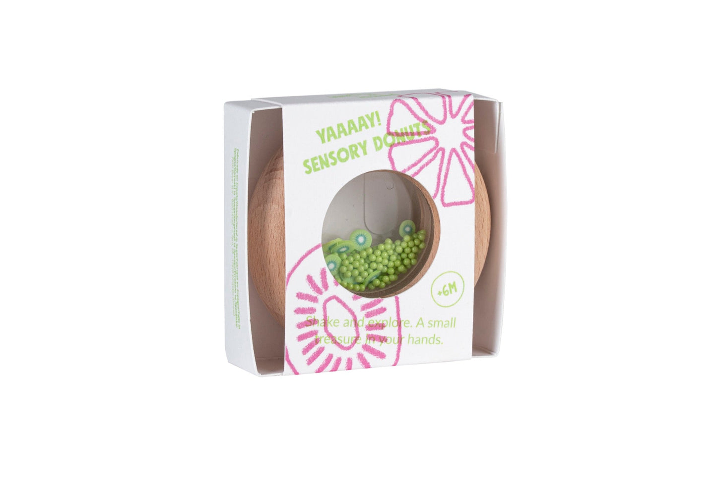 Petit Boum - Petit Boum - Sensorische Donut - Kiwi - Playlaan
