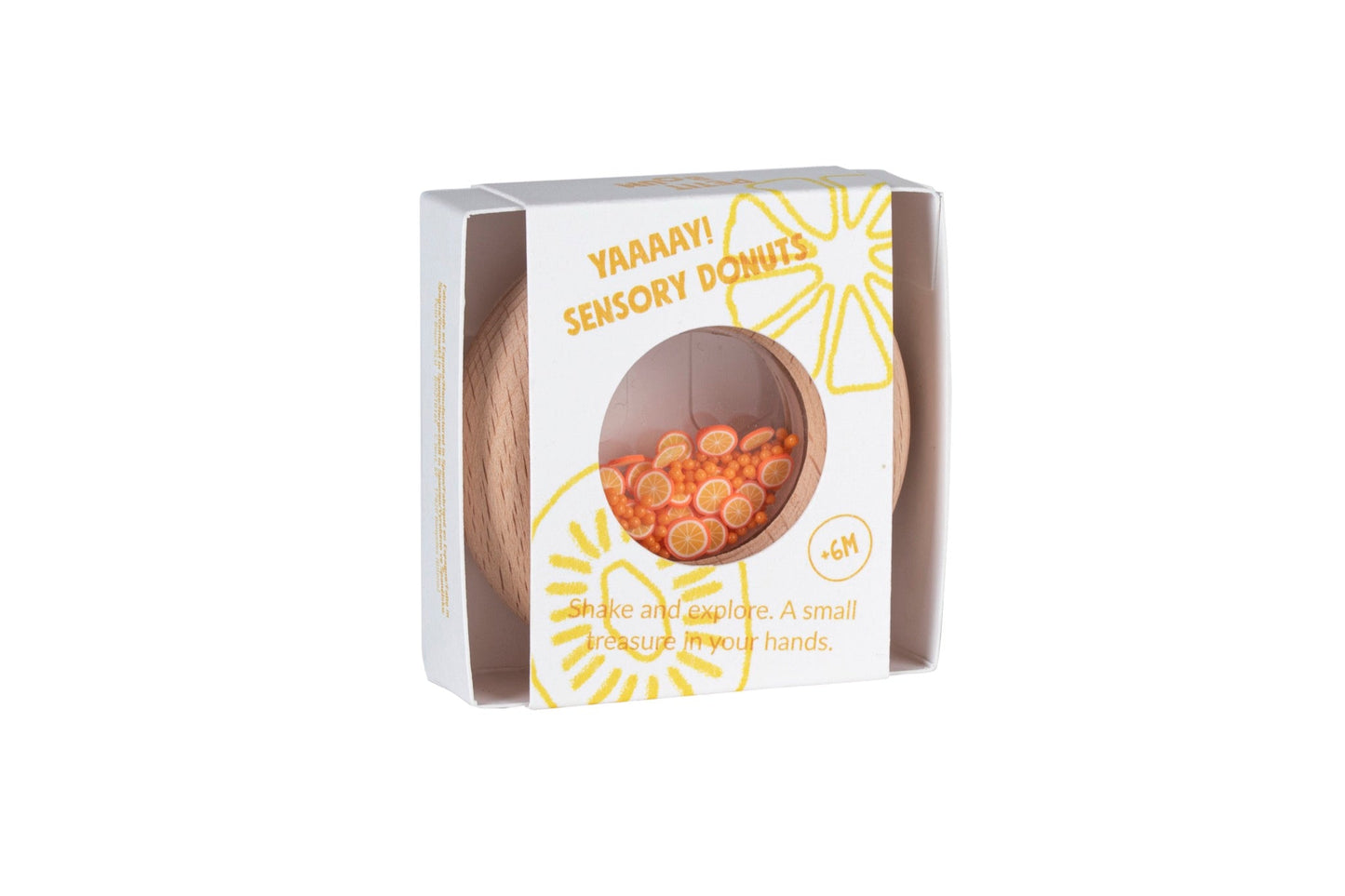 Petit Boum - Petit Boum - Sensorische Donut - Sinaasappel - Playlaan