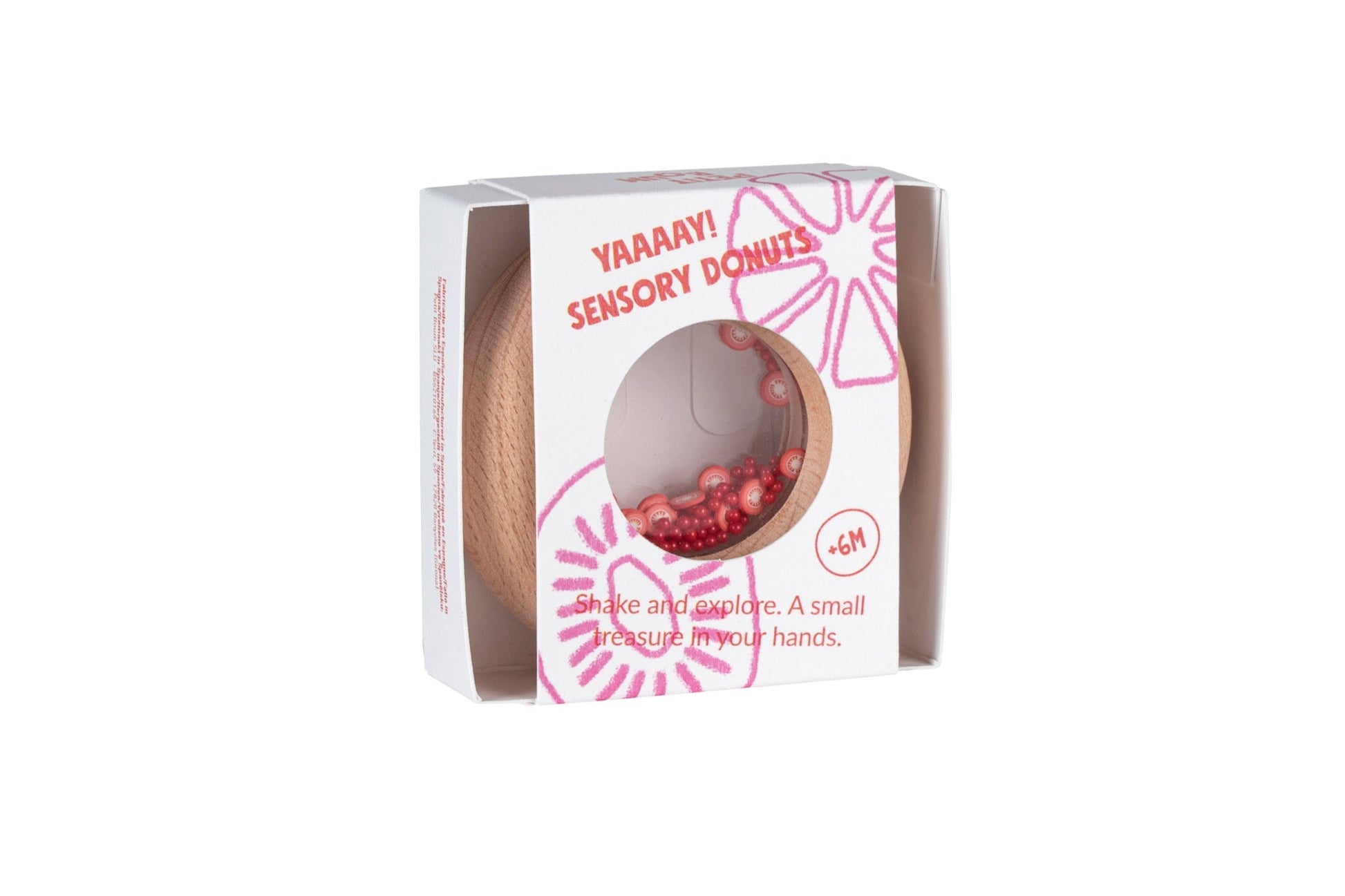 Petit Boum - Petit Boum - Sensorische Donut - Tomaat - Playlaan