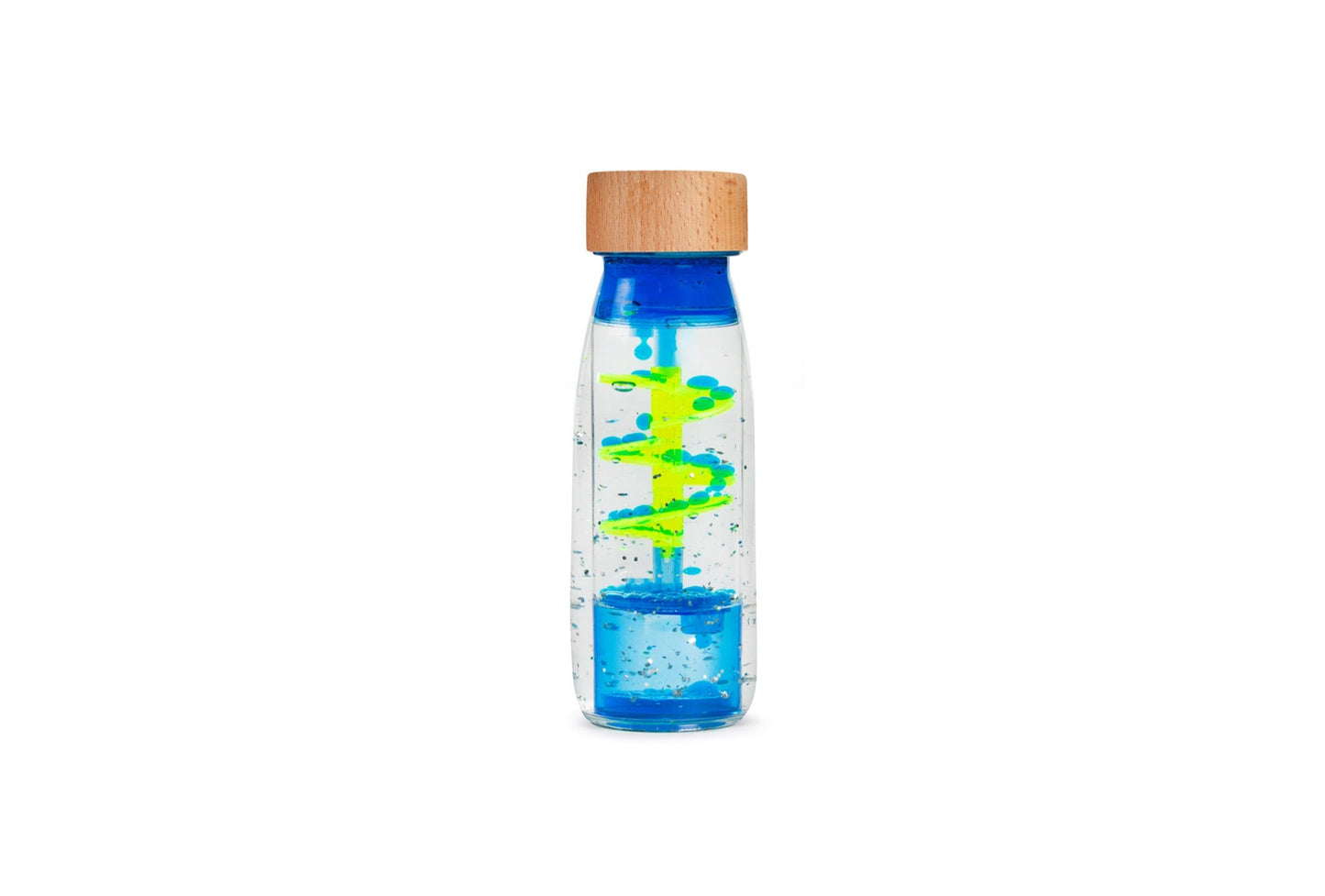 Petit Boum - Petit Boum - Sensorische Fles Move - Spiraal Blauw - Playlaan