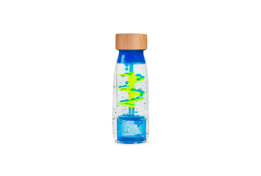 Petit Boum - Petit Boum - Sensorische Fles Move - Spiraal Blauw - Playlaan
