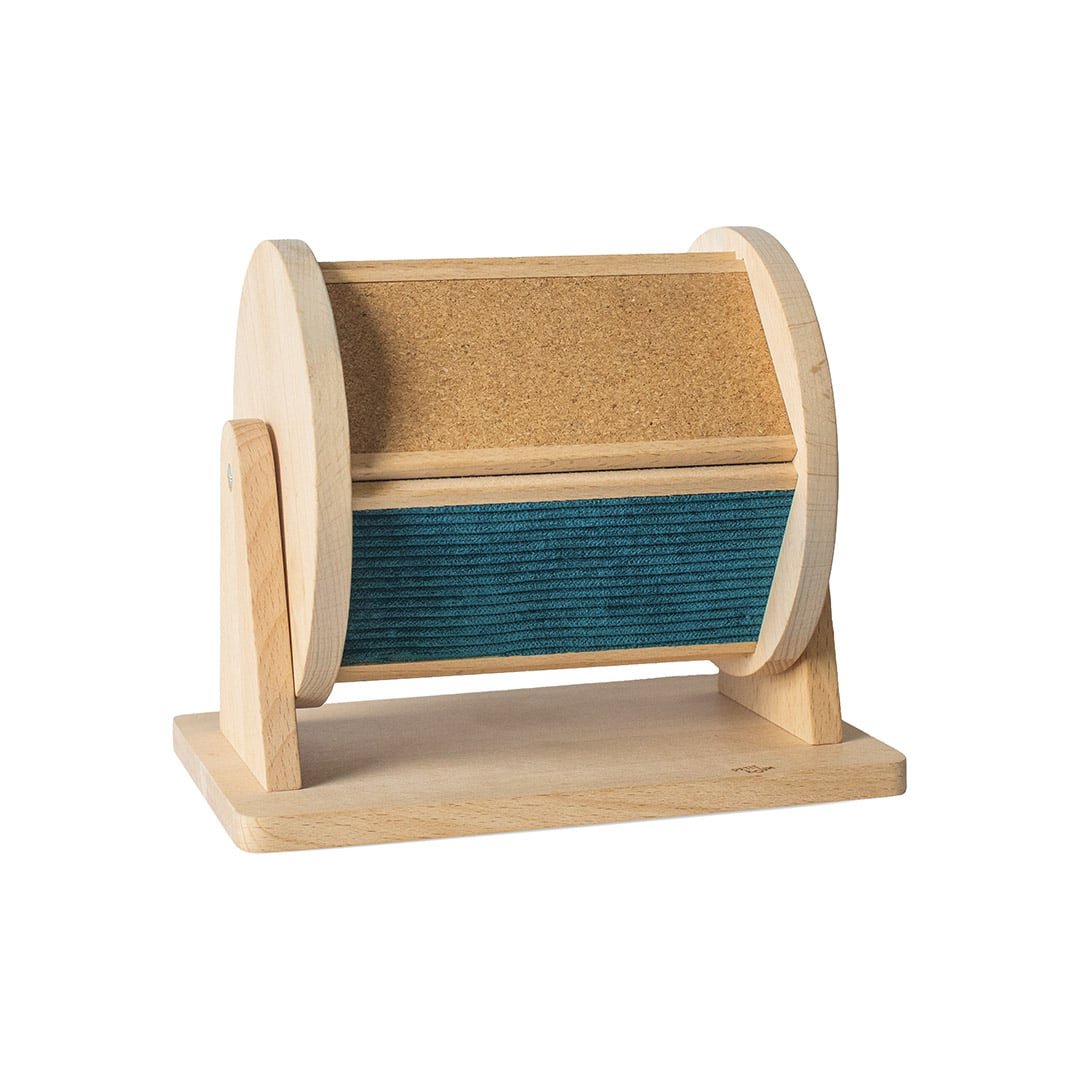 Petit Boum - Petit Boum - Sensorische roller met spiegel - Montessori - Playlaan