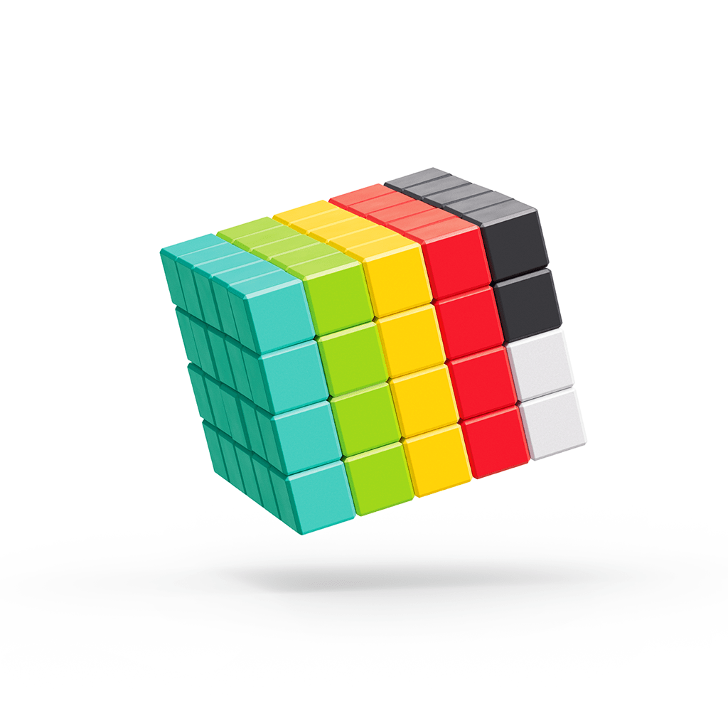 Pixio - Pixio - Magnetische blokjes 100st - Playlaan