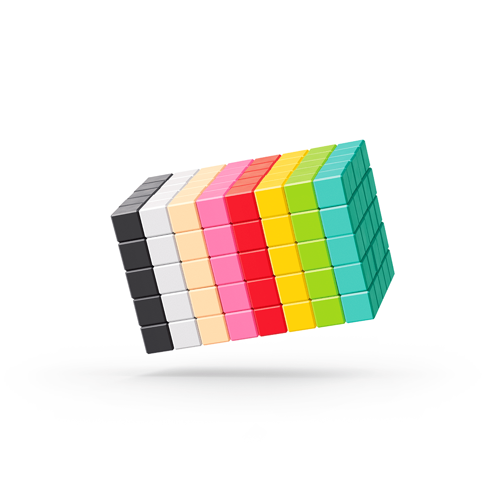 Pixio - Pixio - Magnetische blokjes 200st - Playlaan