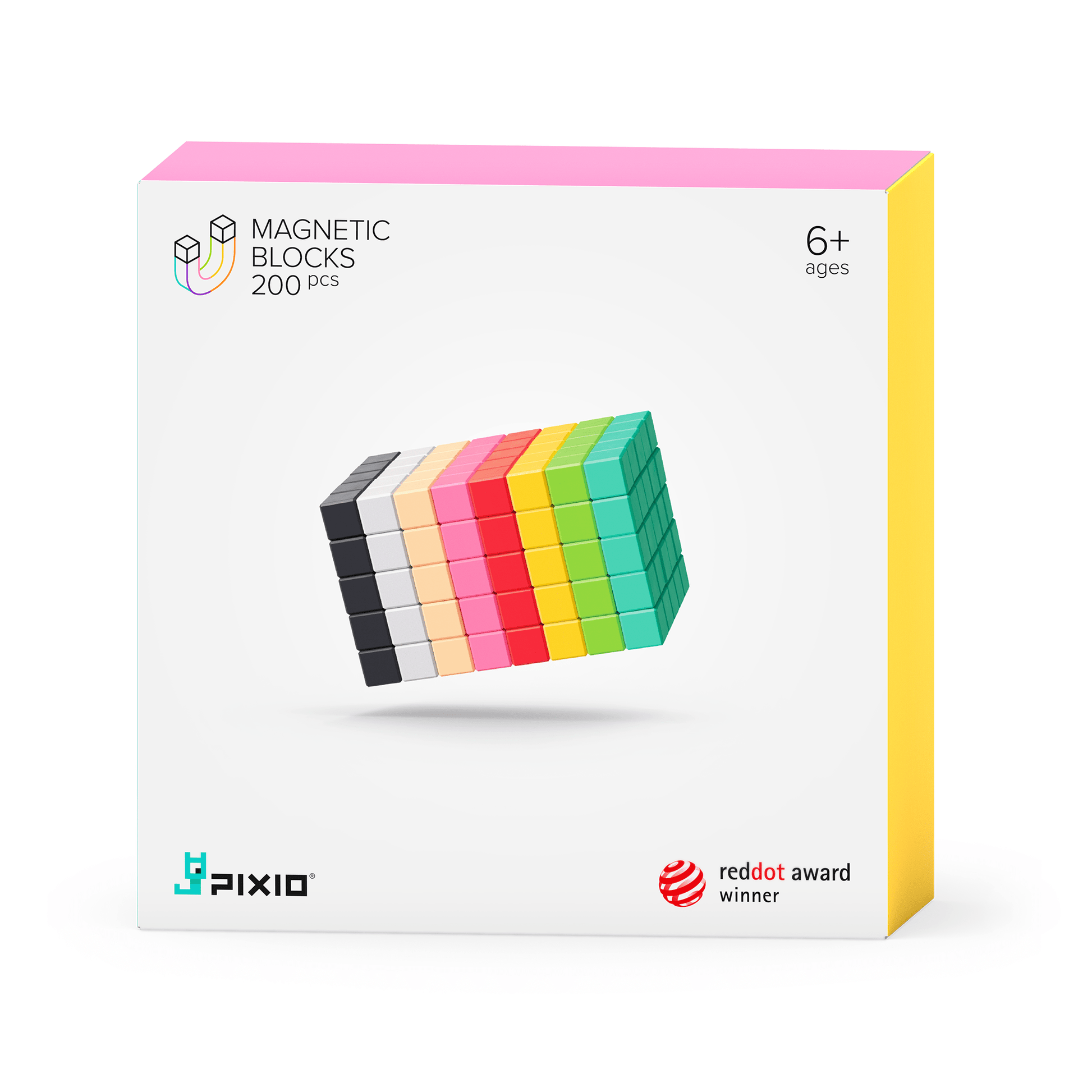 Pixio - Pixio - Magnetische blokjes 200st - Playlaan